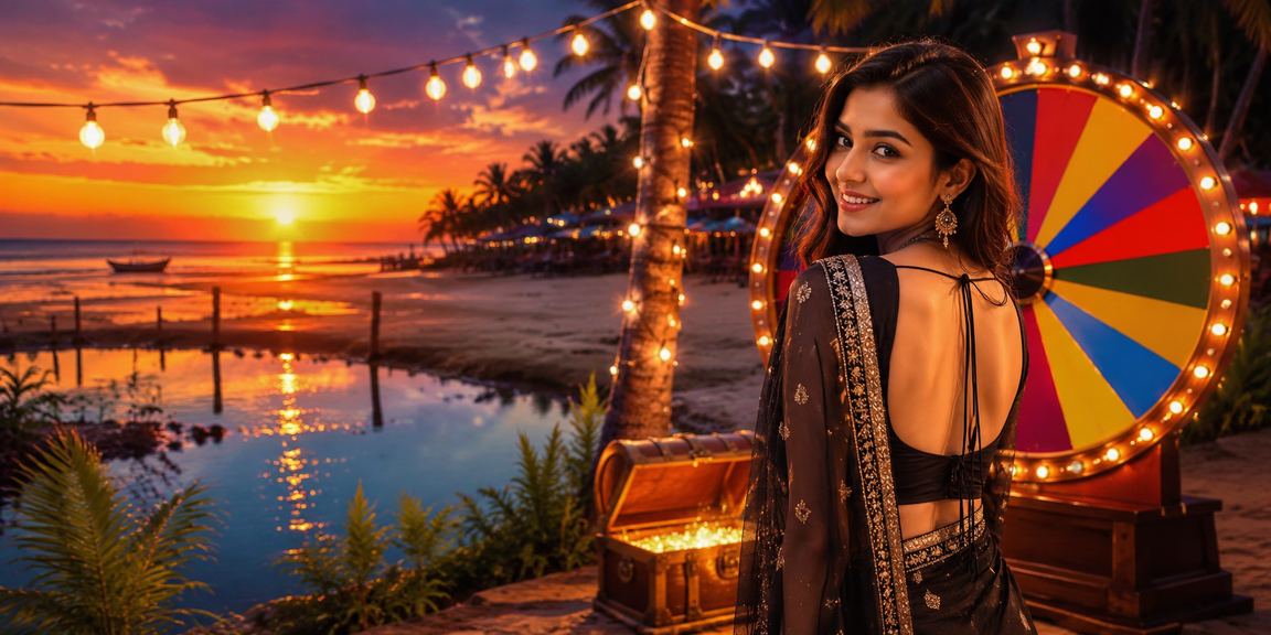 কক্সবাজার সমুদ্র সৈকতে লাকি ড্র উপভোগ